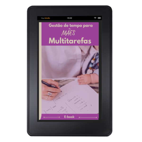 E-book “Gestão de tempo para mães multitarefas”